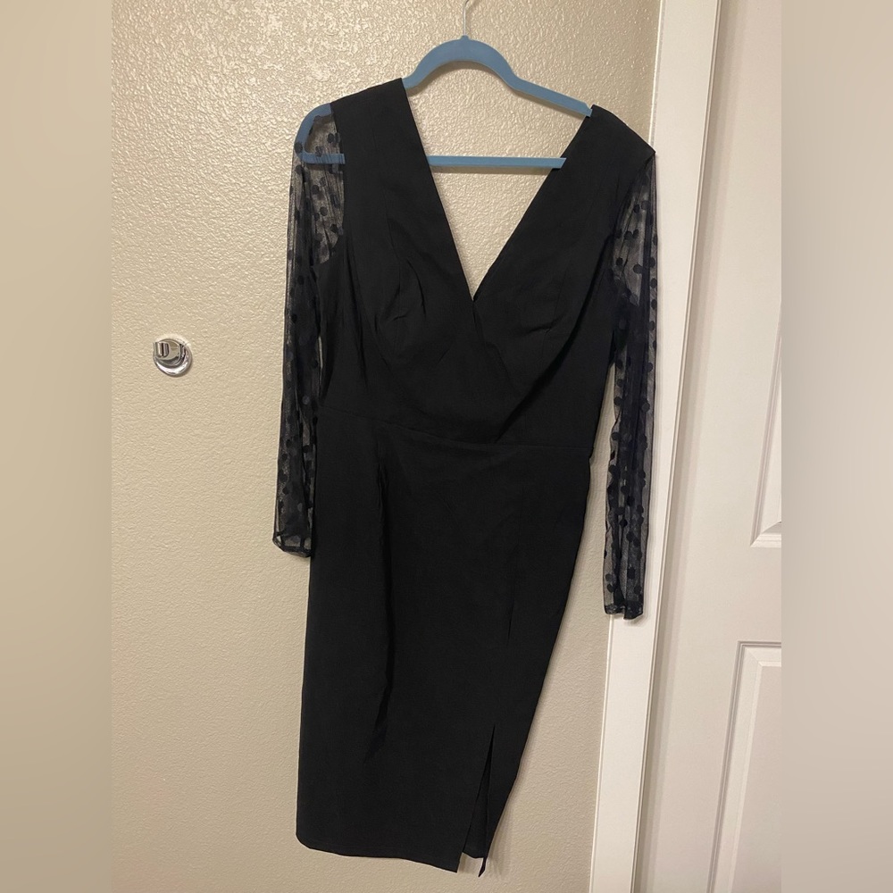 NWT Germana Polka Dots Occasion Pencil Dress - Picture 4 of 11